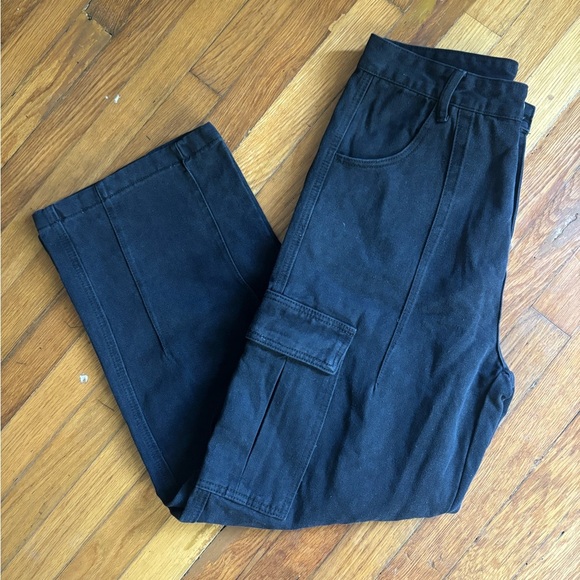 Men’s Black Barrel Jeans Size M/30 - Picture 1 of 3